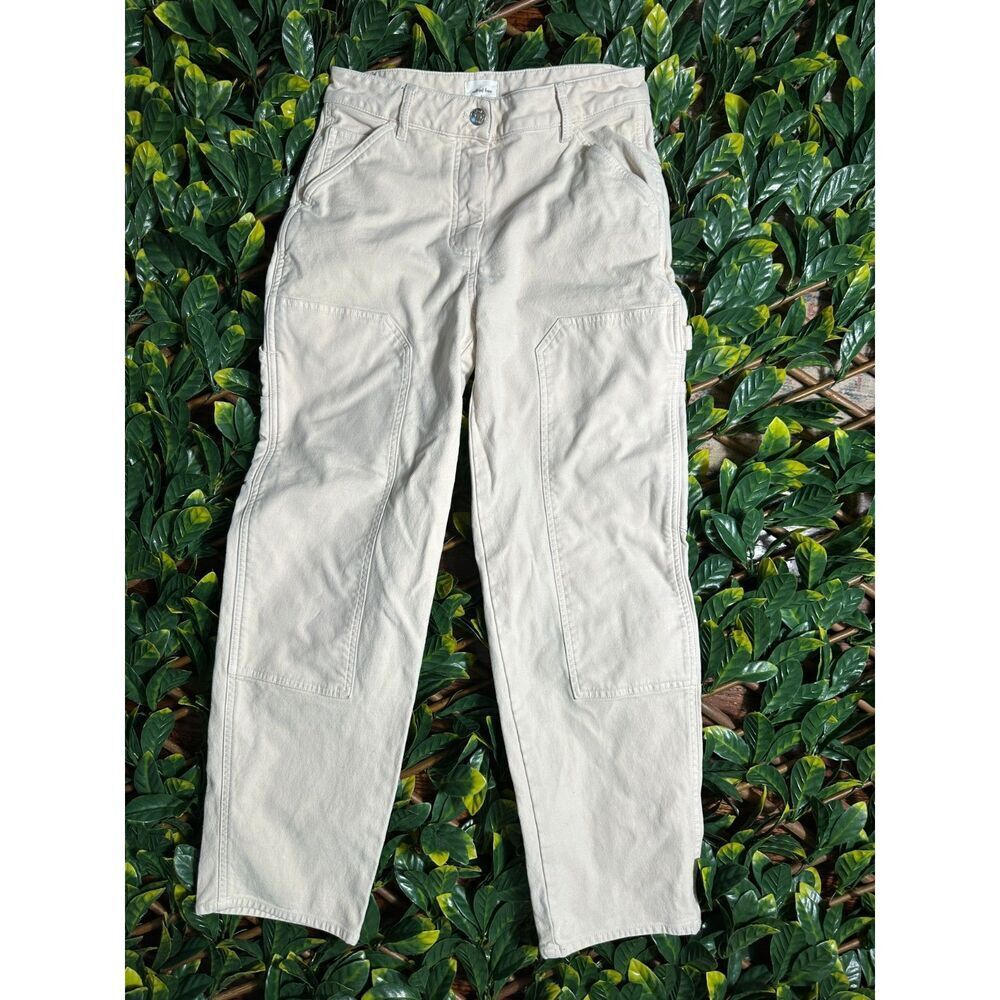 Aritzia Wilfred Tan Cargo Jeans Size 4